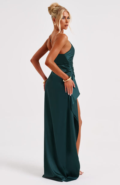 Génesis | Robe longue en satin