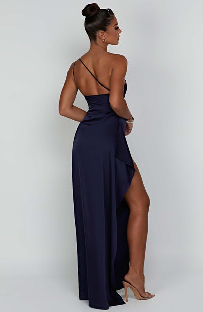 Génesis | Robe longue en satin