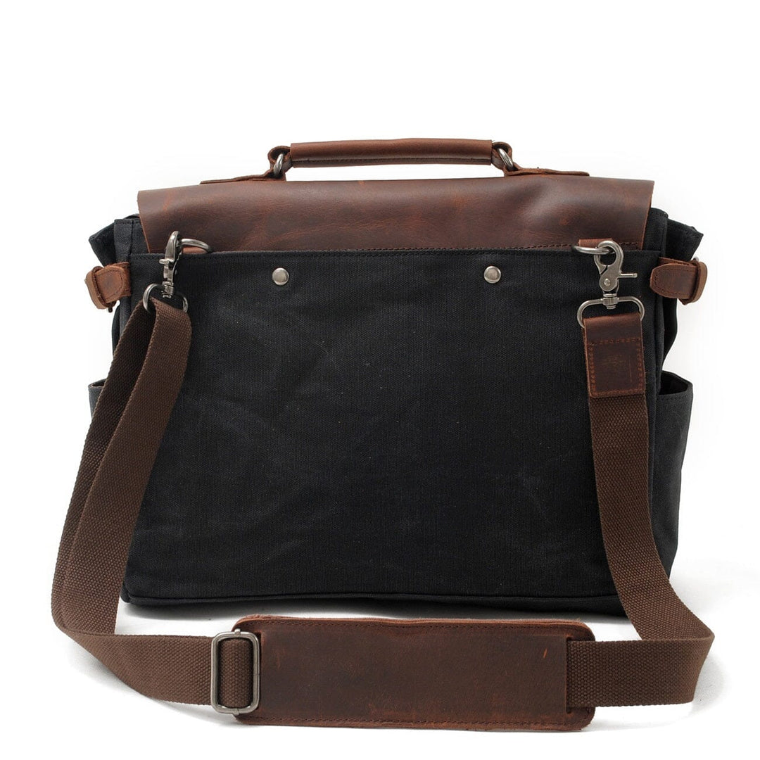 Alexander - Sac messager en toile vintage