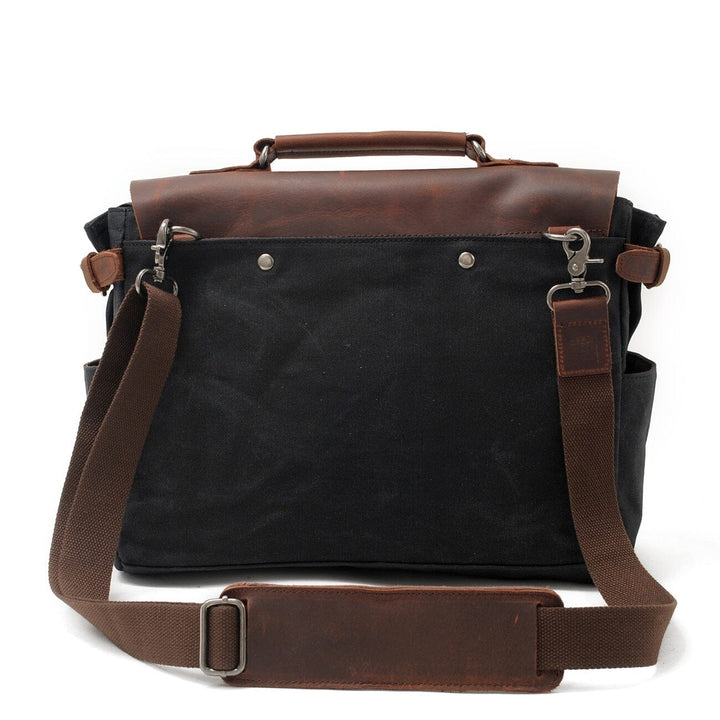Alexander - Sac messager en toile vintage