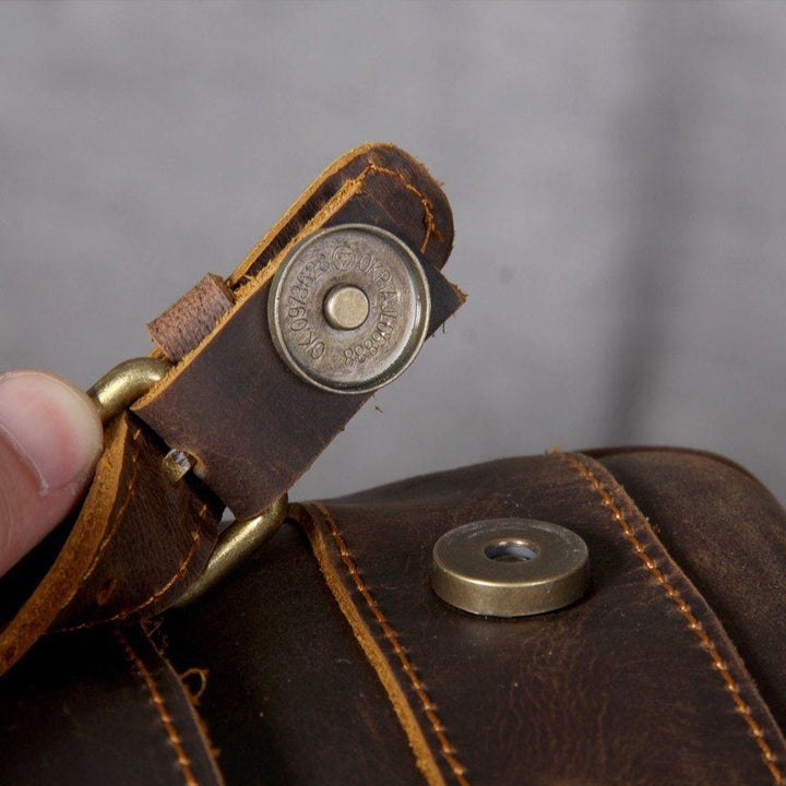 Jason - Sac à dos en cuir tan premium