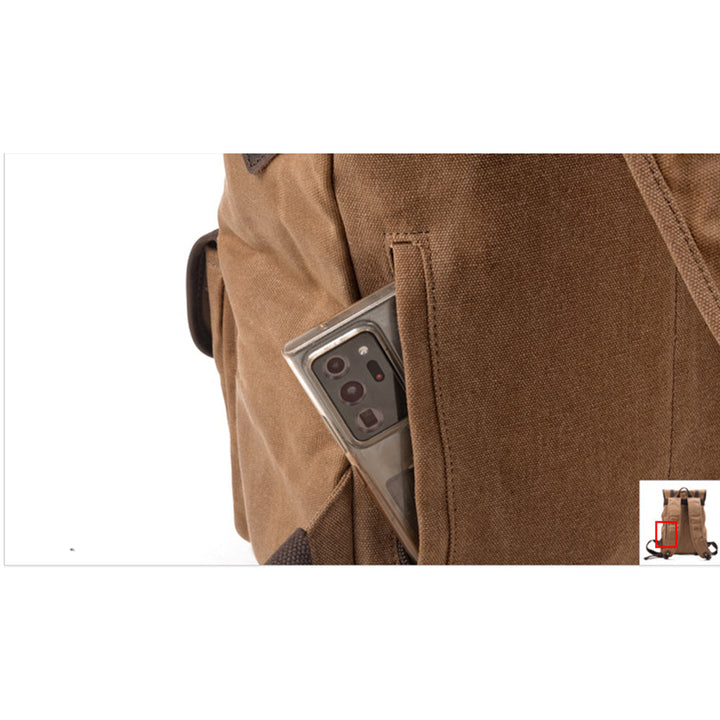 Marcus - Sac à dos de voyage en toile robuste