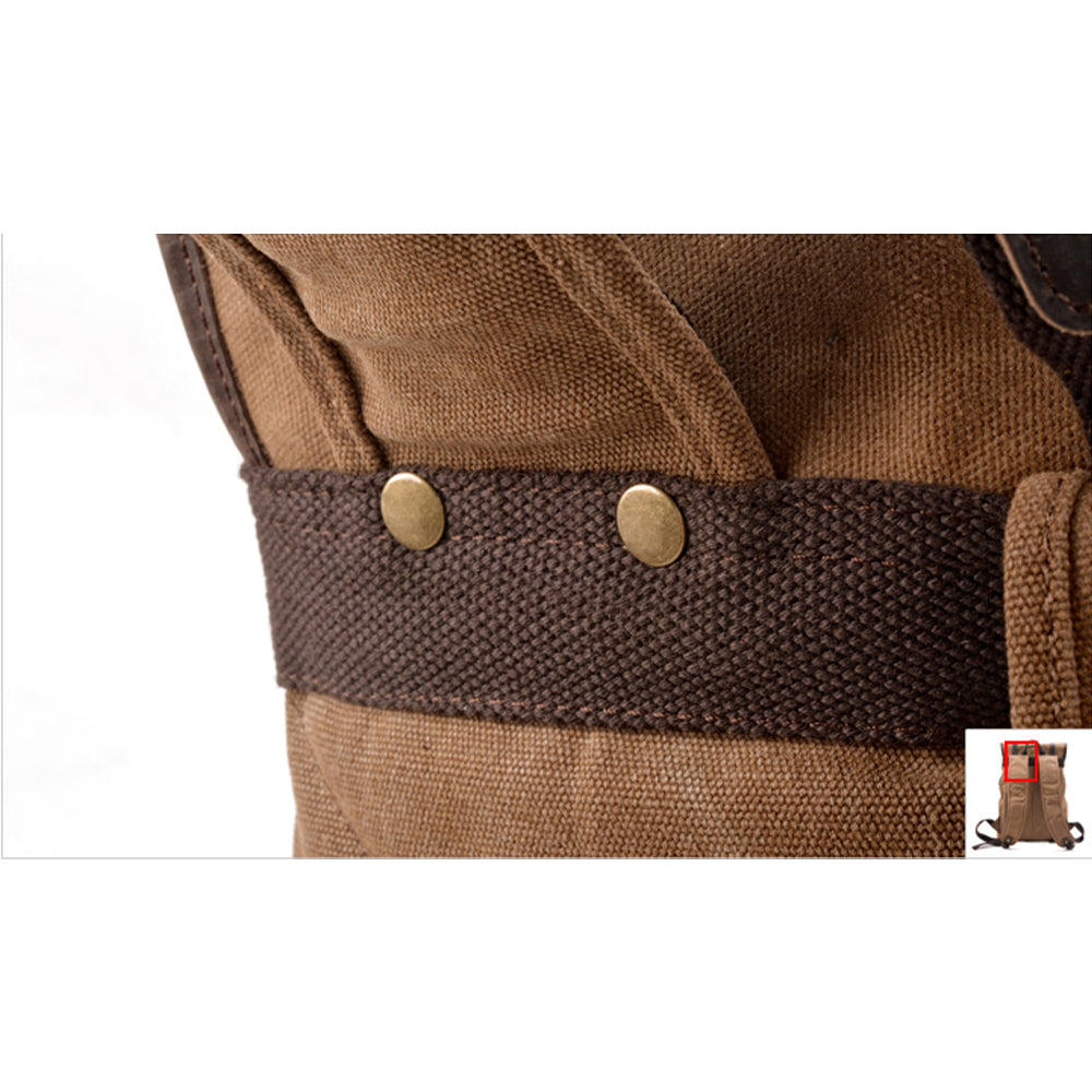 Marcus - Sac à dos de voyage en toile robuste