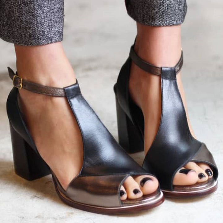Nadia | Sandales Chic Noires