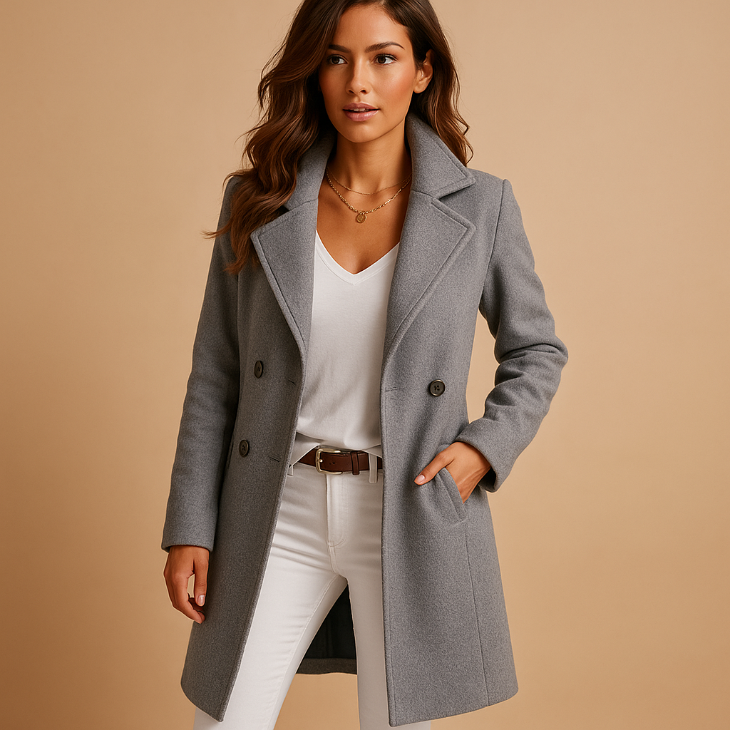 Mary | Manteau classique en laine