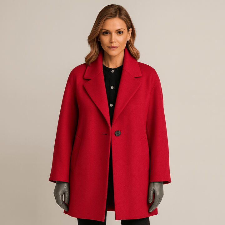 EMMA | MANTEAU EN LAINE ÉLÉGANT