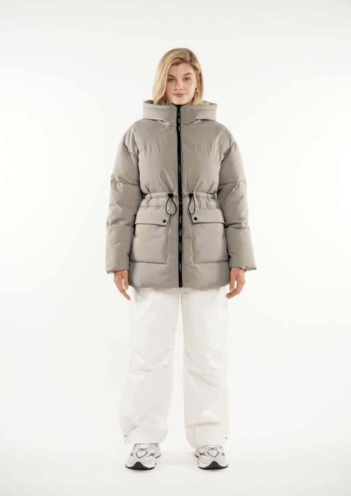 EVA | VESTE PUFFER À CAPUCHE IMPERMÉABLE