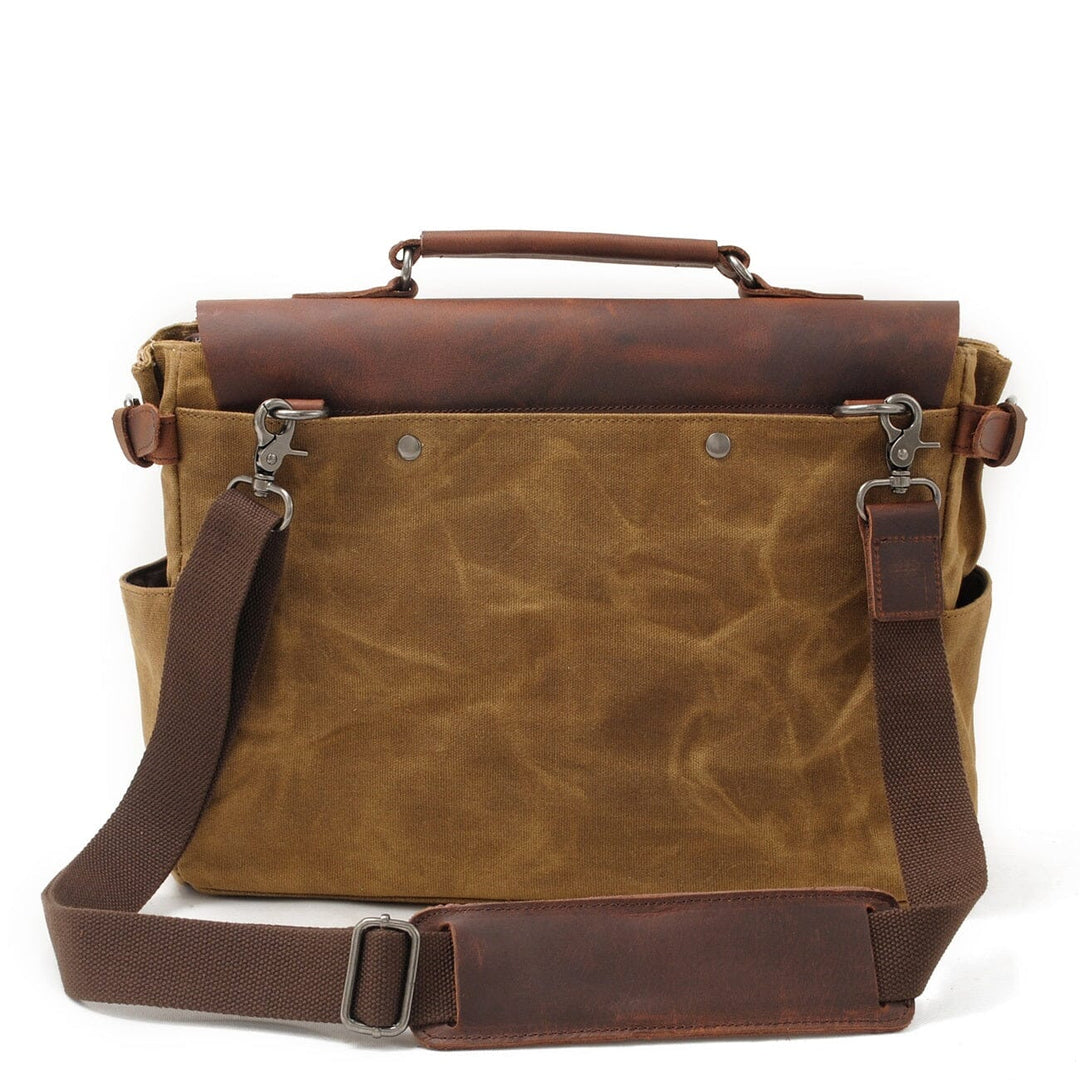 Alexander - Sac messager en toile vintage