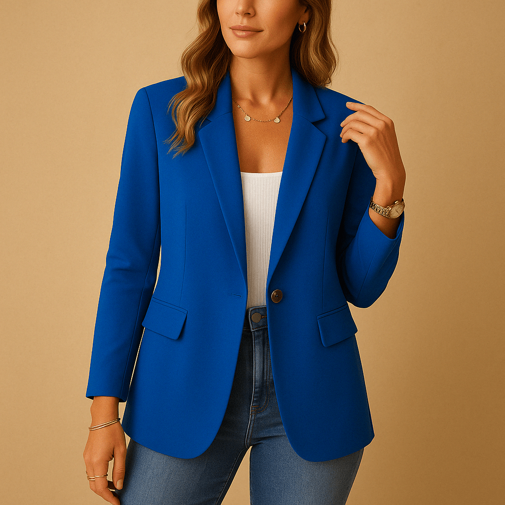 LENA | BLAZER EN STRETCH SUR MESURE
