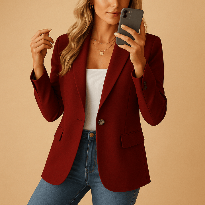 LENA | BLAZER EN STRETCH SUR MESURE