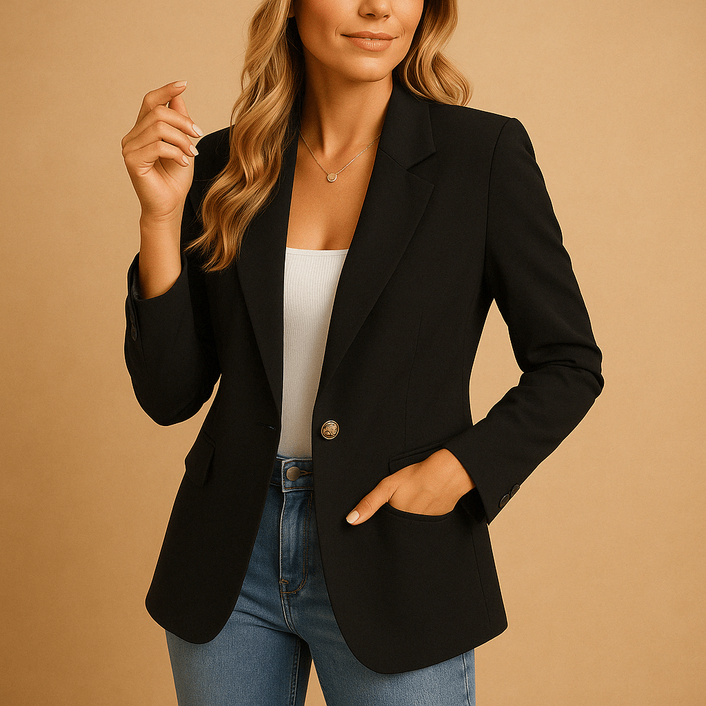 LENA | BLAZER EN STRETCH SUR MESURE