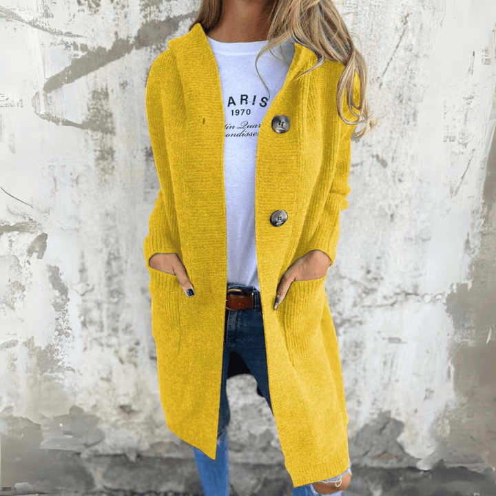 Rosa™ | Long Cardigan Élégant pour Femmes