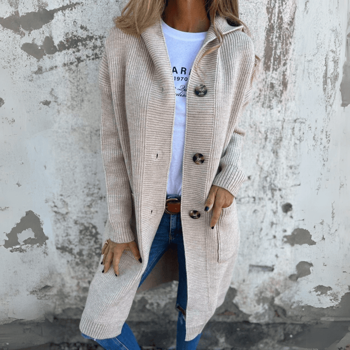 Rosa™ | Long Cardigan Élégant pour Femmes