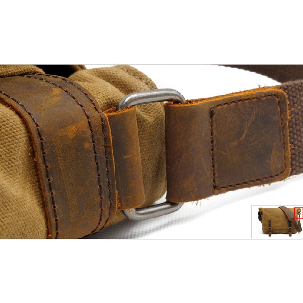 Joshua - Sac à bandoulière en toile pour hommes