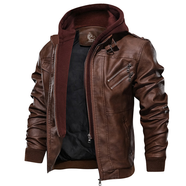 Salvador™ | Veste en cuir authentique pour hommes