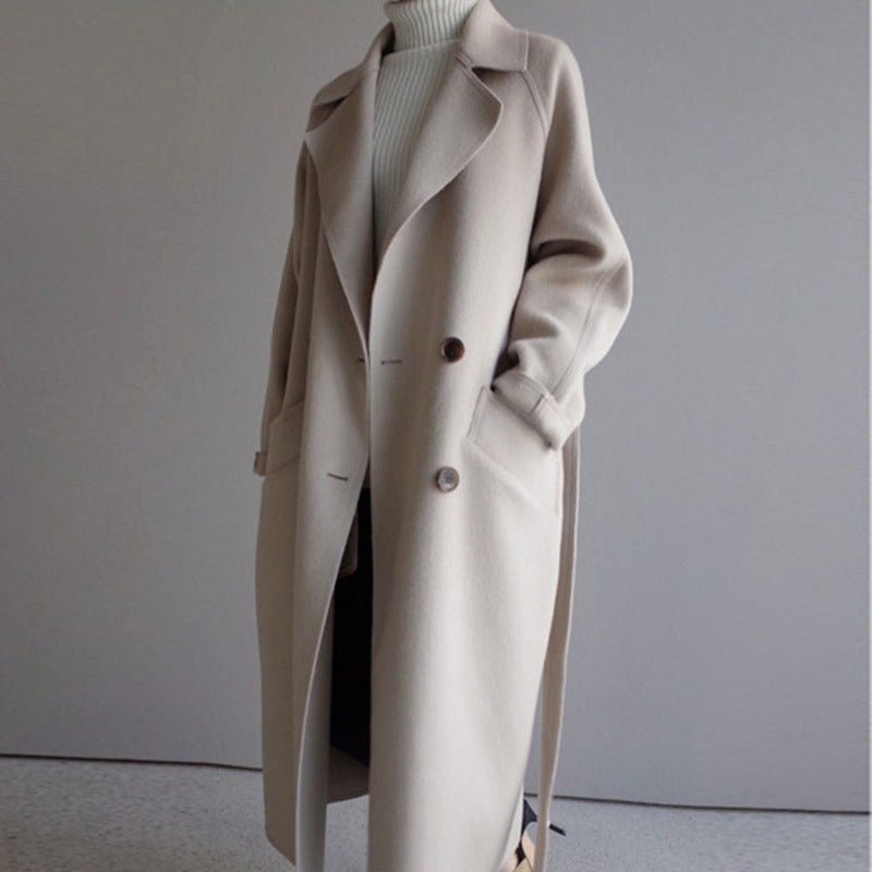 VICTORIA - MANTEAU LONG ÉLÉGANT
