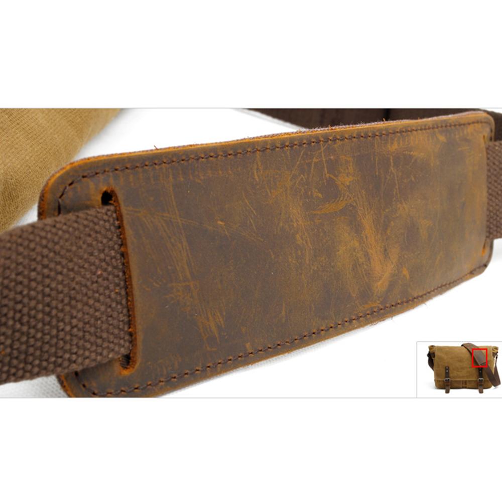 Joshua - Sac à bandoulière en toile pour hommes