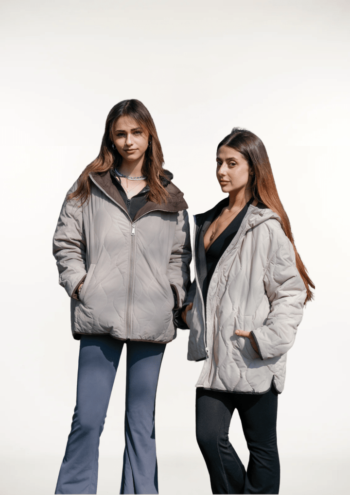 SAULE | VESTE À CAPUCHE QUILTÉE RÉSISTANTE À L'EAU